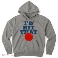 I'd Hit That Baseball Lover Funny Hoodie thumb 0