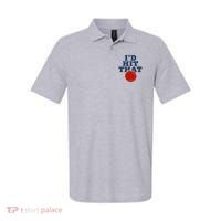 I'd Hit That Baseball Lover Funny Polo thumb 0