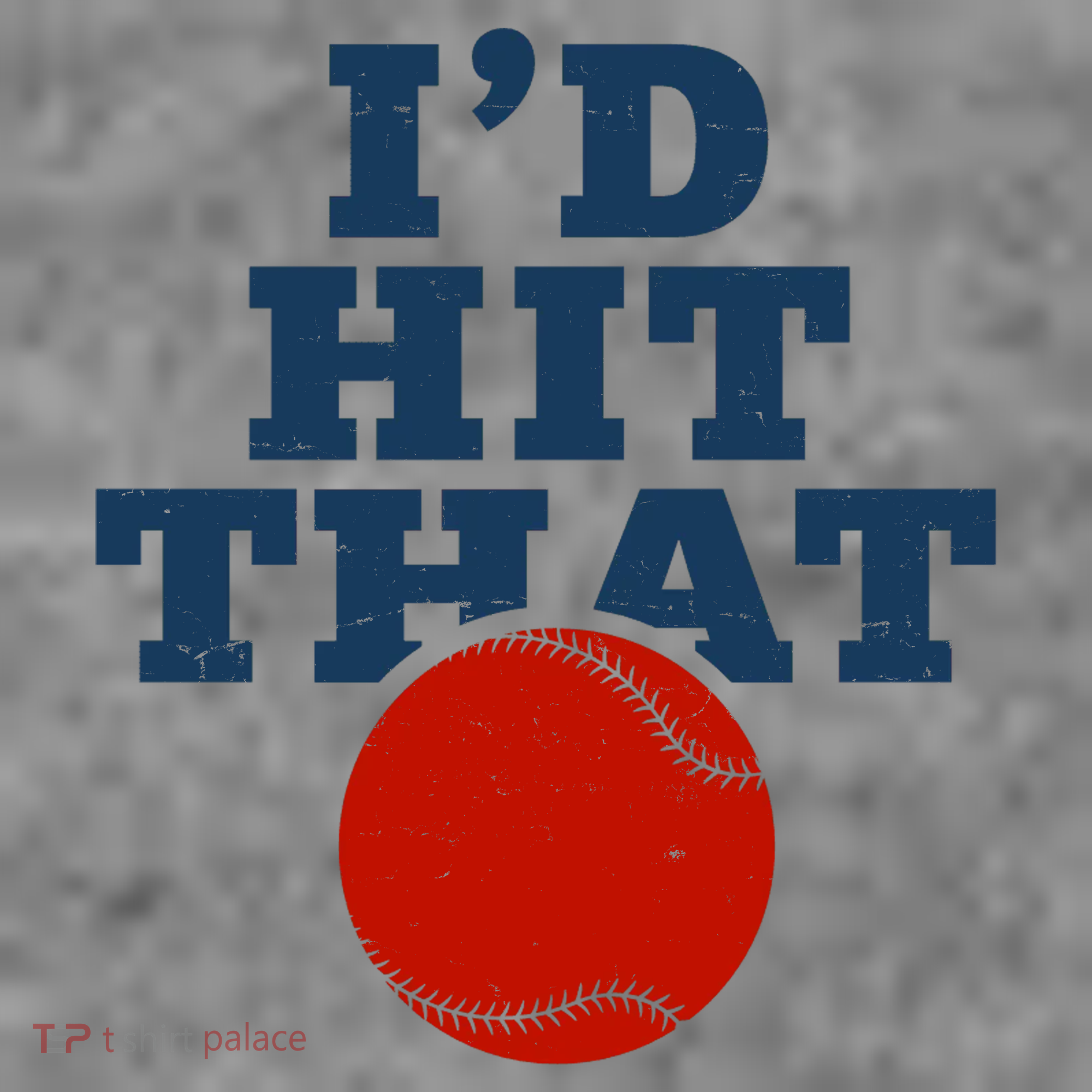 I'd Hit That Baseball Lover Funny Women's Hoodie