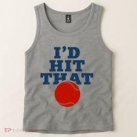 I'd Hit That Baseball Lover Funny Tank Top thumb 2