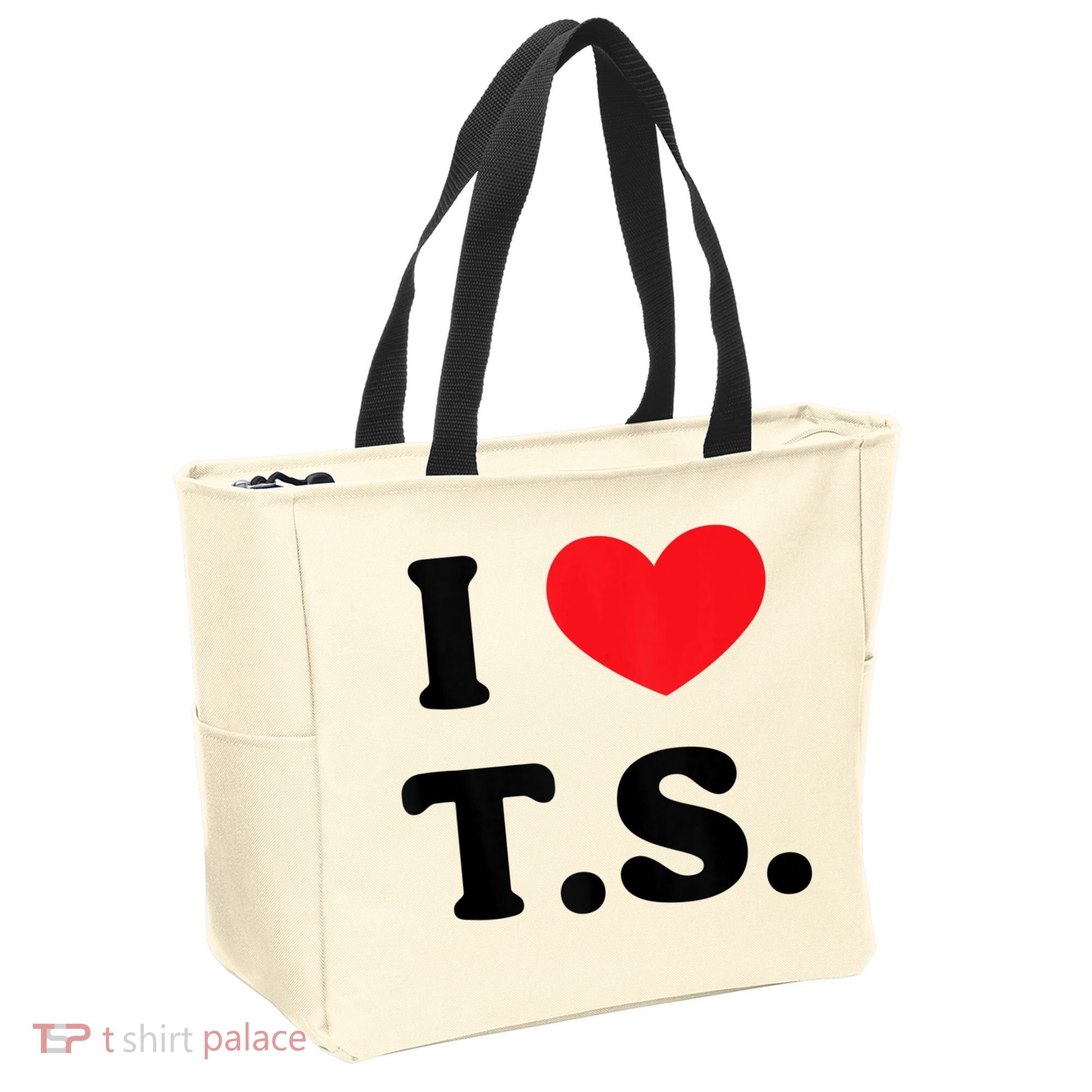 I Heart TS Tote Bag