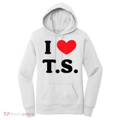 I Heart TS Women's Hoodie