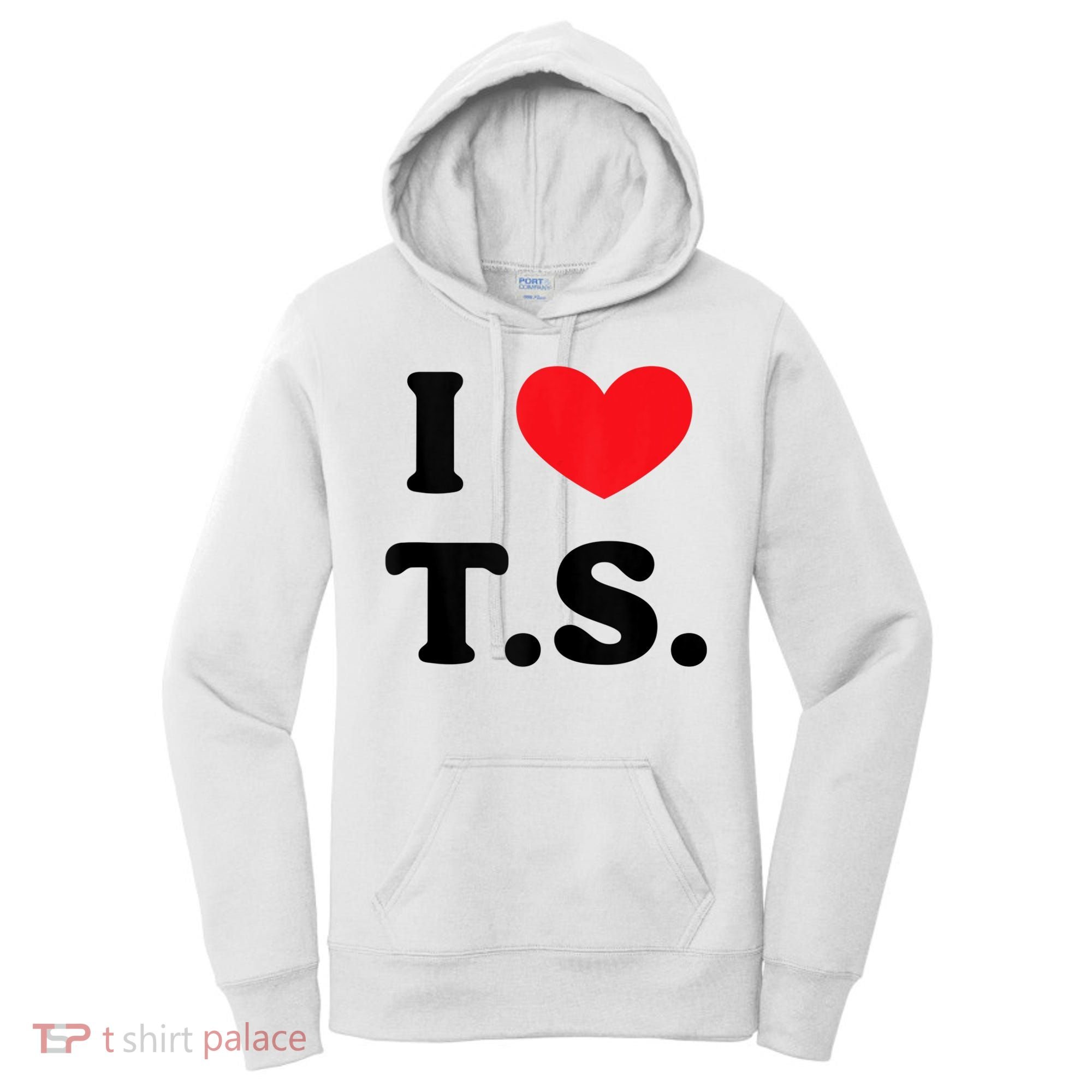 I Heart TS Women's Hoodie