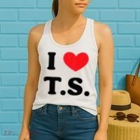 I Heart TS Women's Tank Top thumb 2