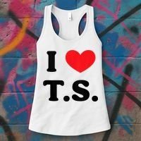 I Heart TS Women's Tank Top thumb 3