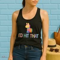 I'd Hit That Pinata Funny Women's Tank Top thumb 2