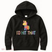 I'd Hit That Pinata Funny Kids Hoodie thumb 0