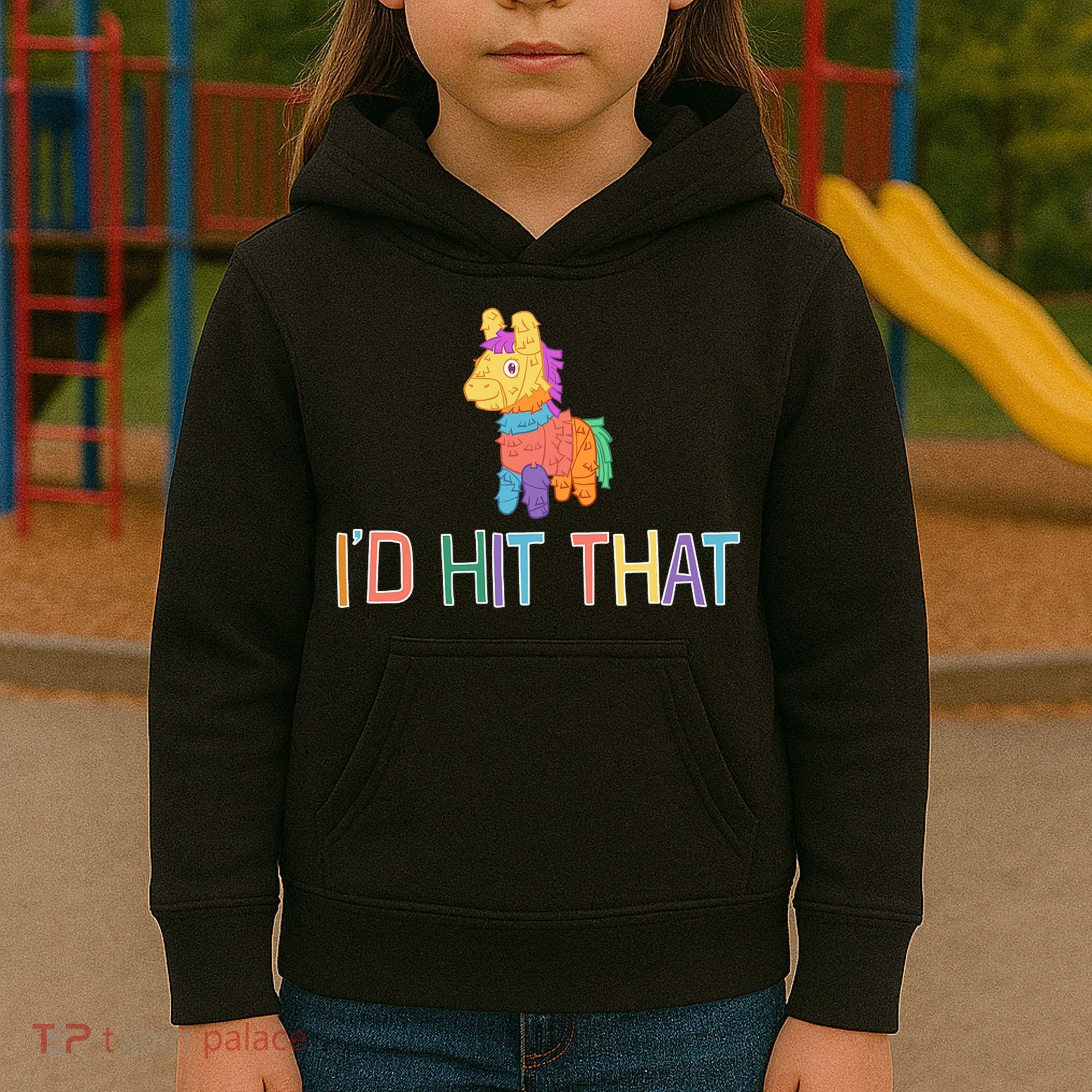 I'd Hit That Pinata Funny Kids Hoodie