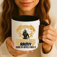 I Had The First Integrated Army Band In World War II Coffee Mug thumb 3