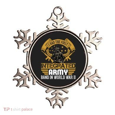 I Had The First Integrated Army Band In World War II Ornament