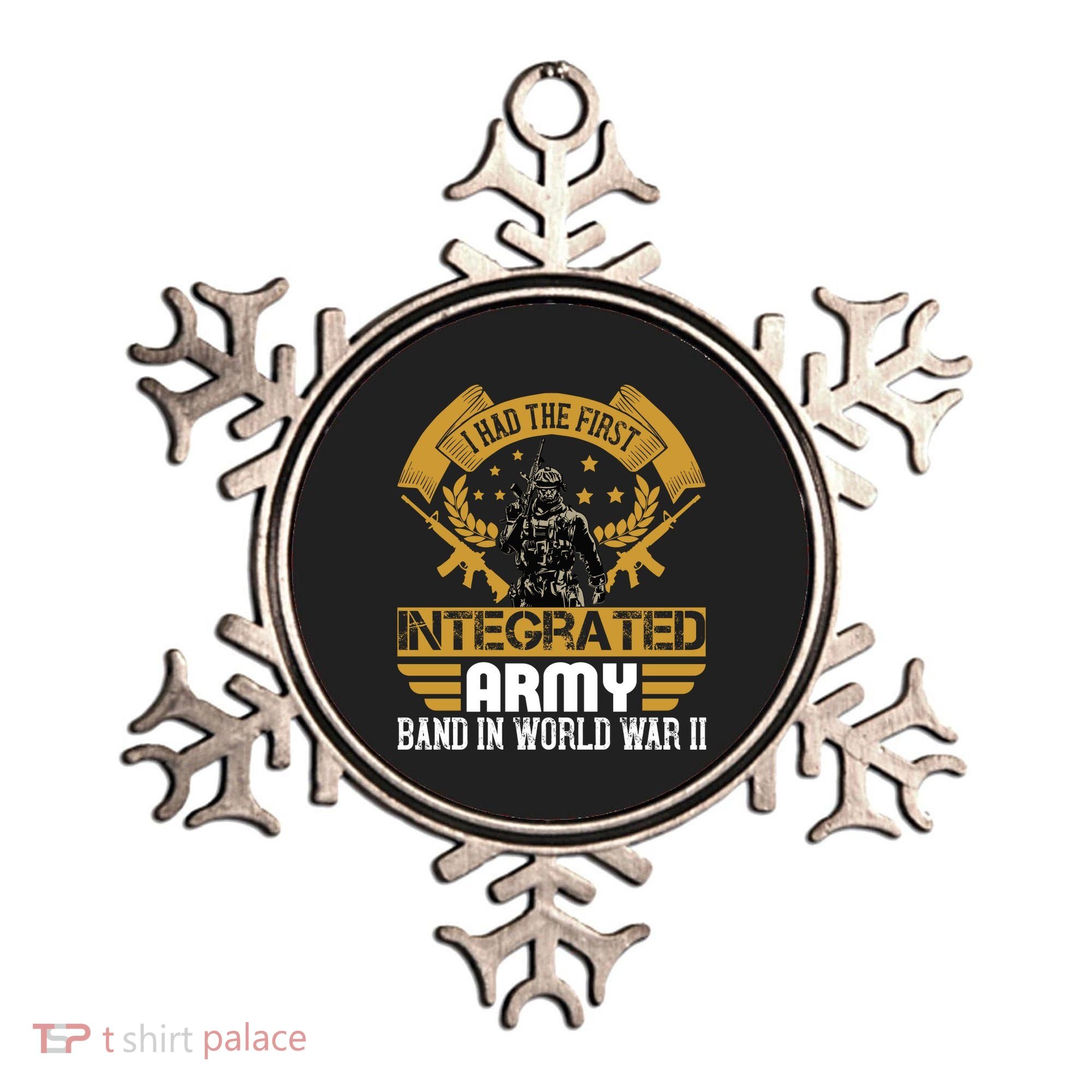 I Had The First Integrated Army Band In World War II Ornament