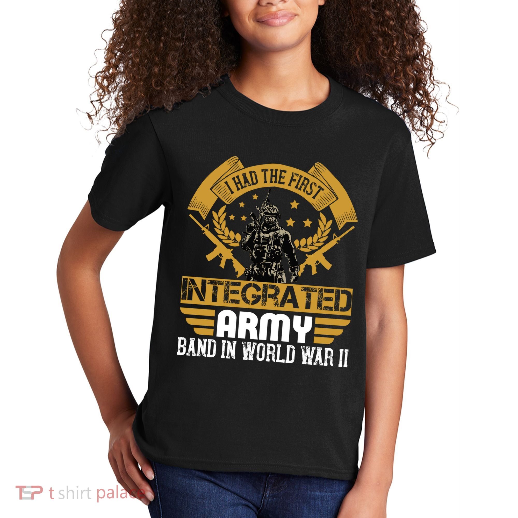 I Had The First Integrated Army Band In World War II Kids T-Shirt