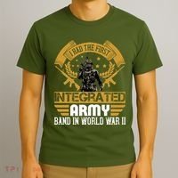 I Had The First Integrated Army Band In World War II T-Shirt thumb 3