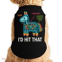 Id Hit That Pinata Cinco De Mayo Funny Ideas Women Doggie Tank thumb 0