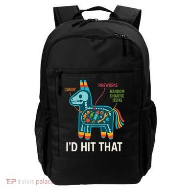 Id Hit That Pinata Cinco De Mayo Funny Ideas Women Backpack
