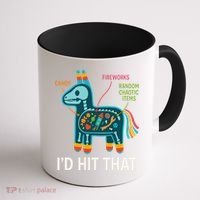 Id Hit That Pinata Cinco De Mayo Funny Ideas Women Coffee Mug thumb 1