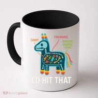 Id Hit That Pinata Cinco De Mayo Funny Ideas Women Coffee Mug thumb 0