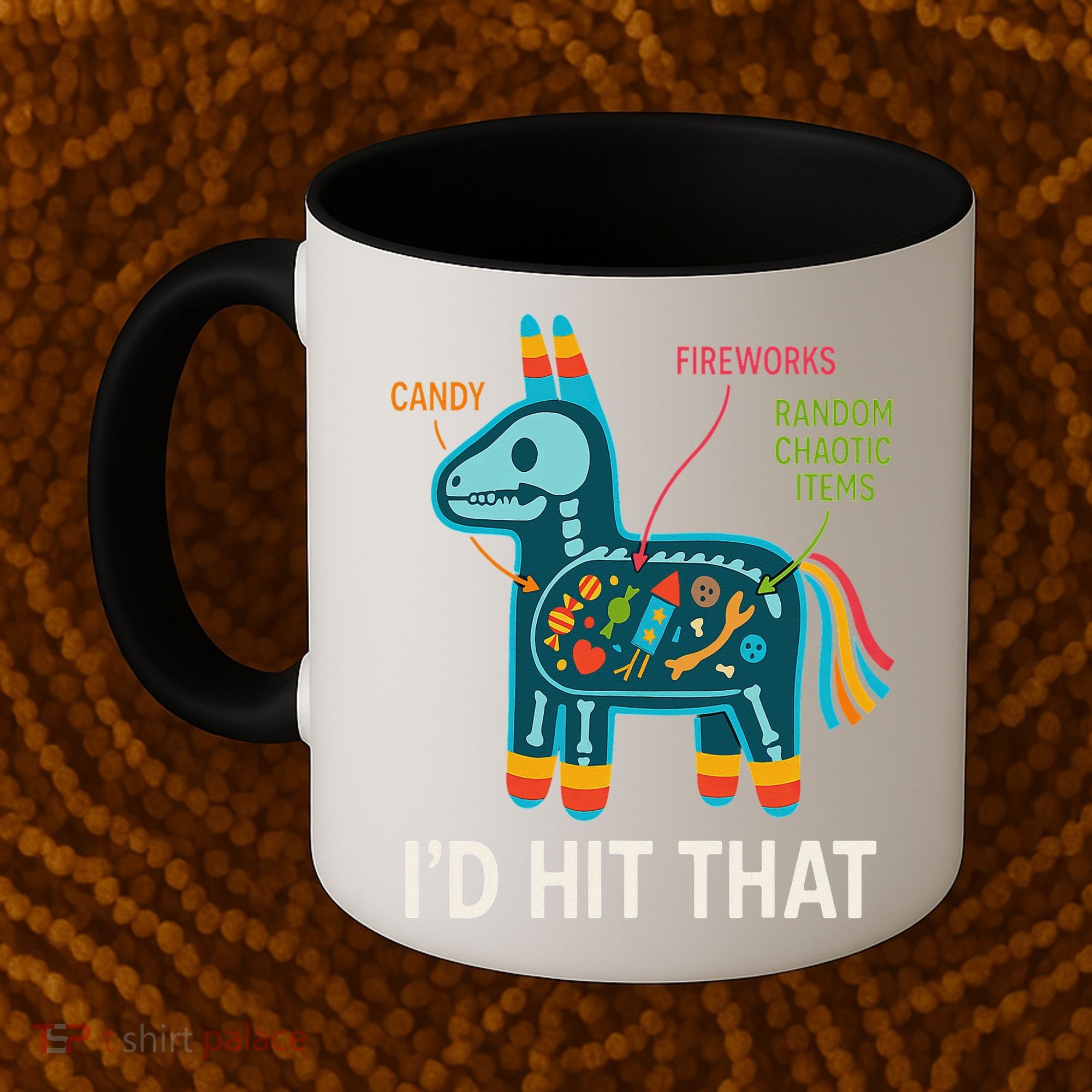 Id Hit That Pinata Cinco De Mayo Funny Ideas Women Coffee Mug