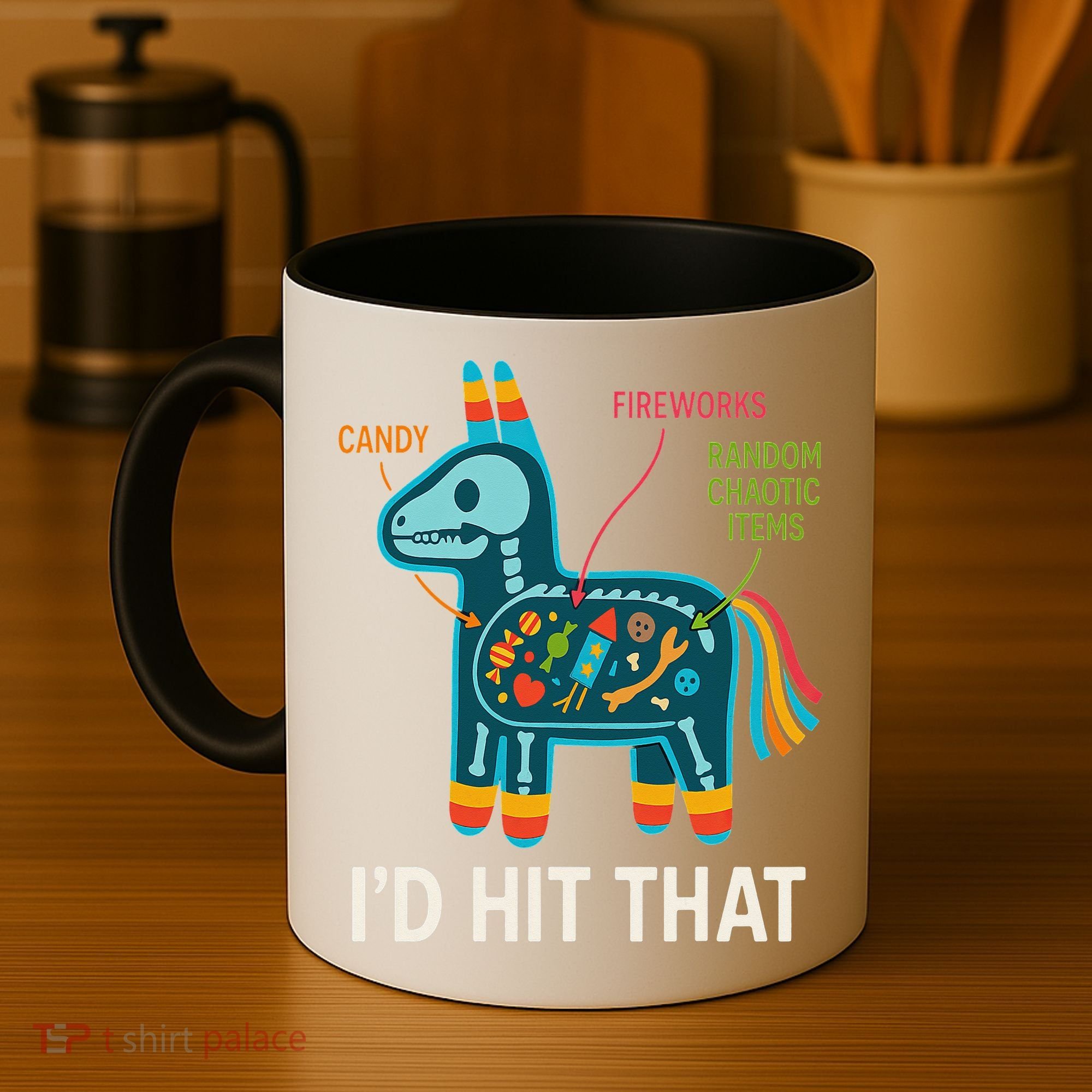 Id Hit That Pinata Cinco De Mayo Funny Ideas Women Coffee Mug