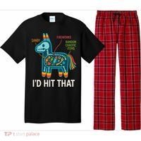 Id Hit That Pinata Cinco De Mayo Funny Ideas Women Pajama Set thumb 0