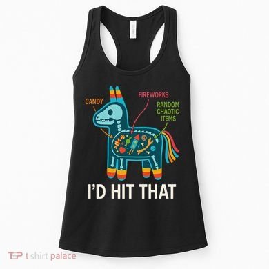 Id Hit That Pinata Cinco De Mayo Funny Ideas Women Women's Tank Top