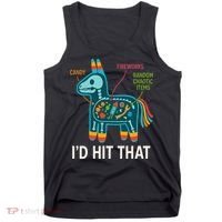 Id Hit That Pinata Cinco De Mayo Funny Ideas Women Tank Top thumb 0