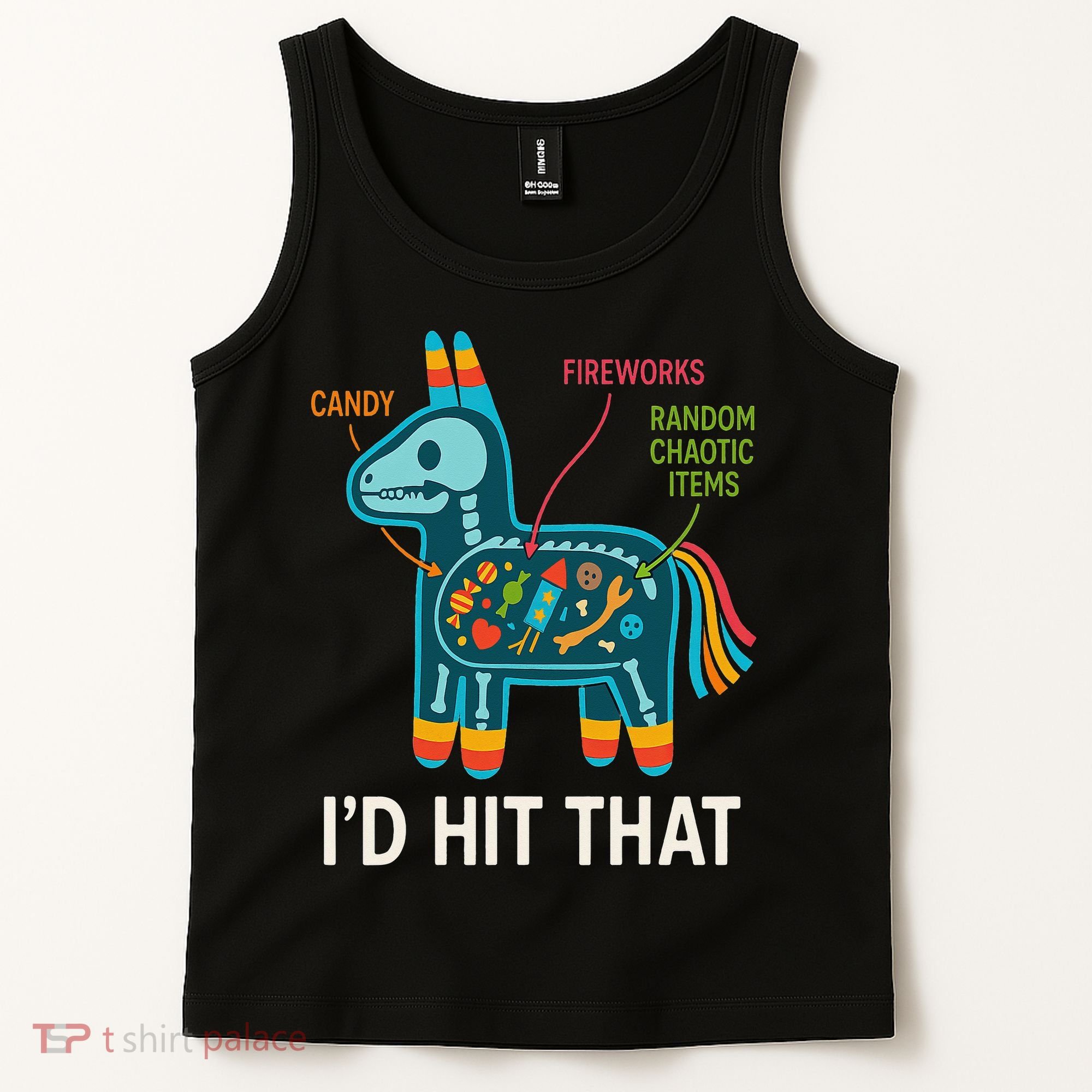 Id Hit That Pinata Cinco De Mayo Funny Ideas Women Tank Top
