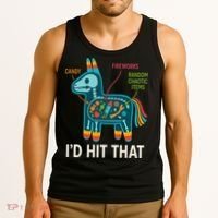 Id Hit That Pinata Cinco De Mayo Funny Ideas Women Tank Top thumb 3