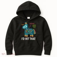 Id Hit That Pinata Cinco De Mayo Funny Ideas Women Kids Hoodie thumb 0