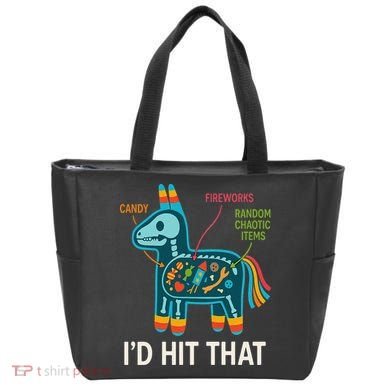 Id Hit That Pinata Cinco De Mayo Funny Ideas Women Tote Bag