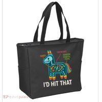 Id Hit That Pinata Cinco De Mayo Funny Ideas Women Tote Bag thumb 2