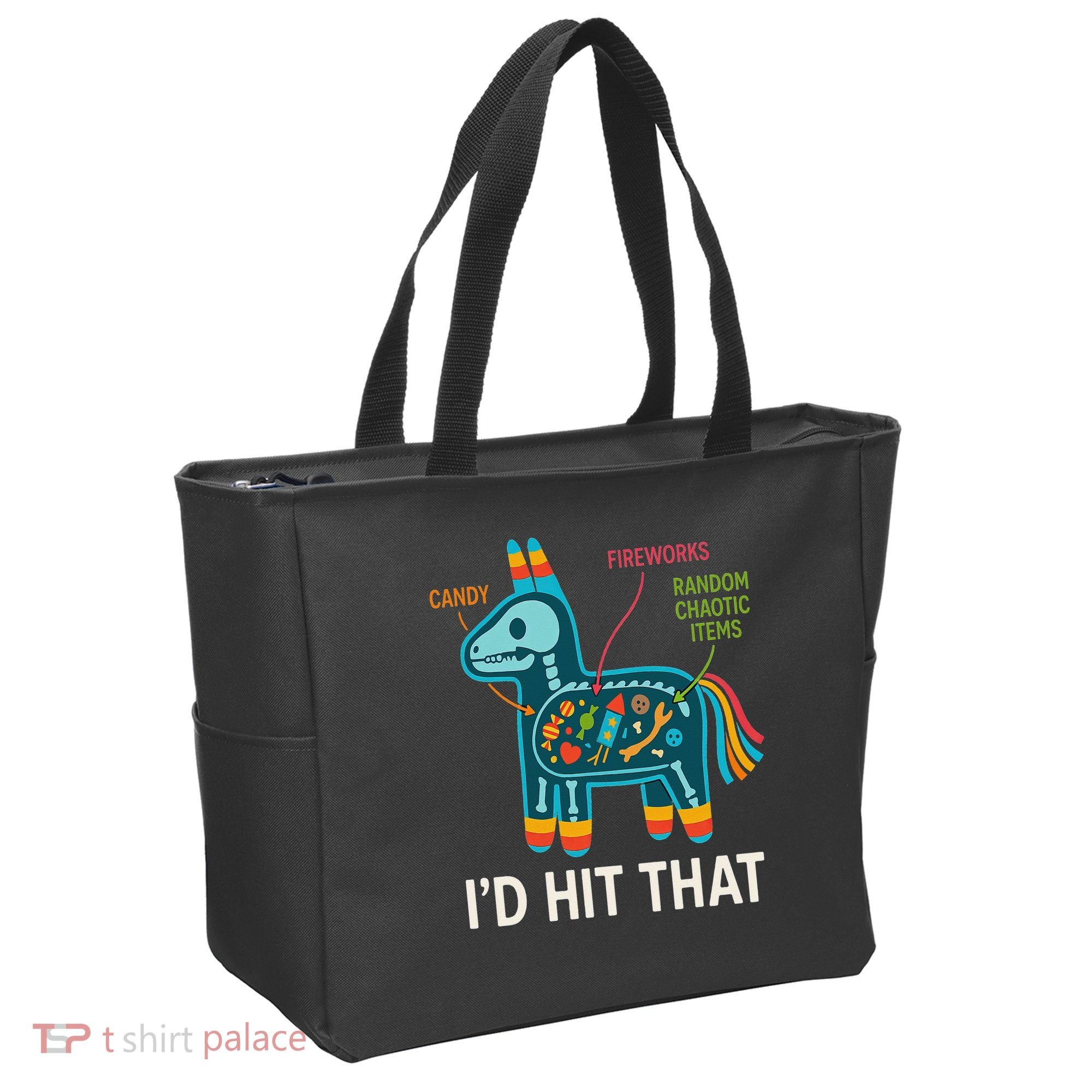 Id Hit That Pinata Cinco De Mayo Funny Ideas Women Tote Bag