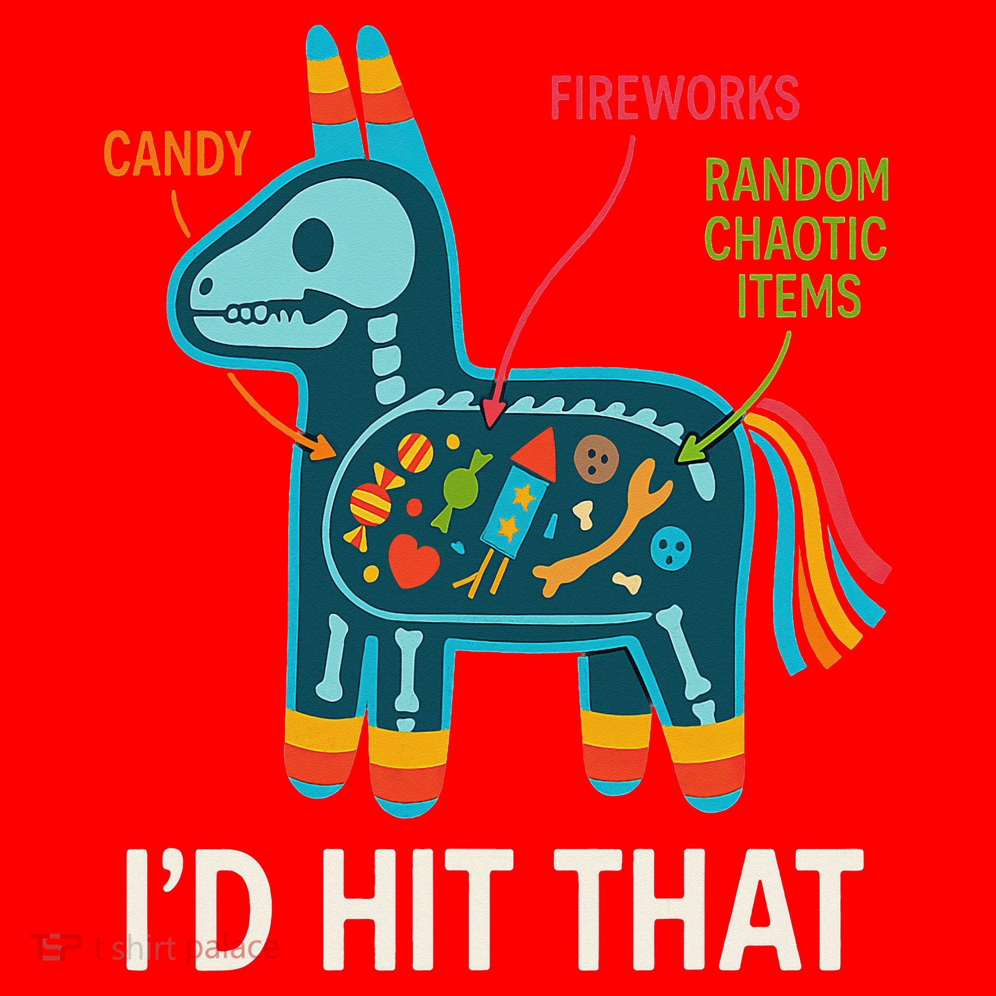 Id Hit That Pinata Cinco De Mayo Funny Ideas Women Santa Hat