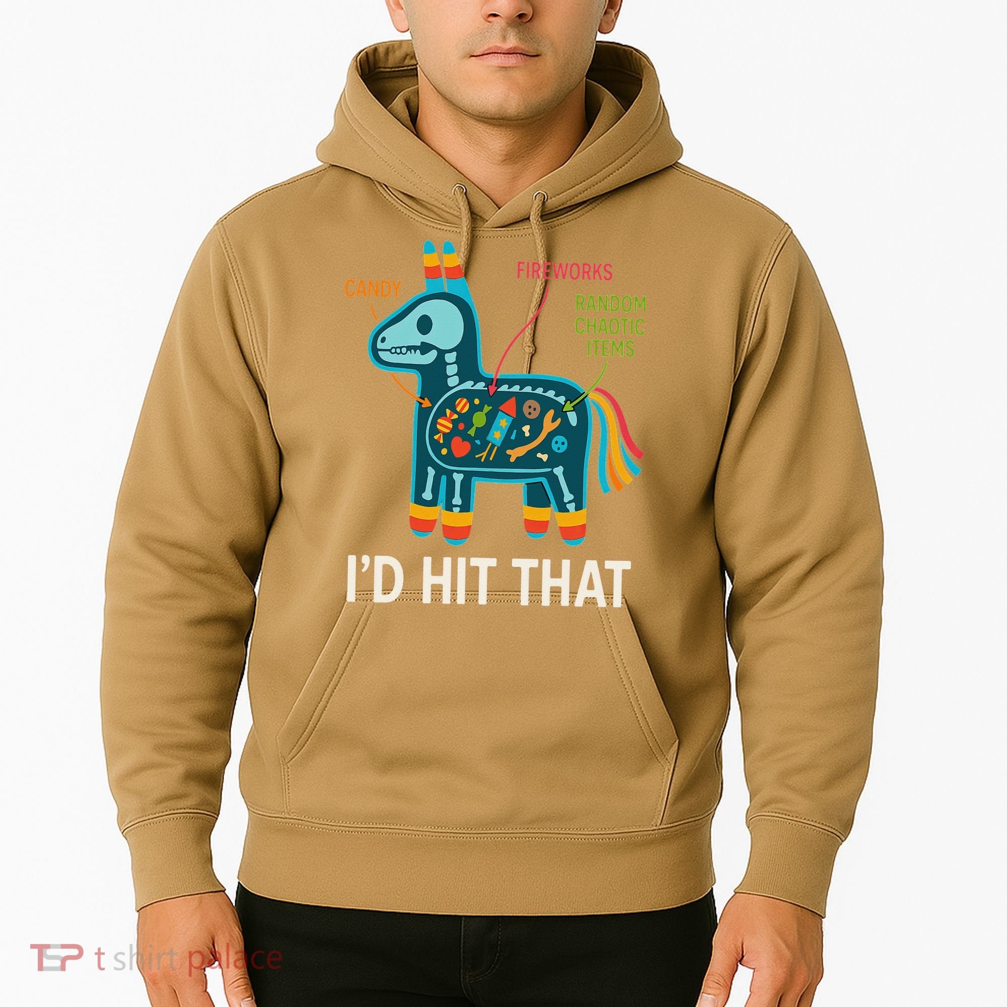 Id Hit That Pinata Cinco De Mayo Funny Ideas Women Hoodie