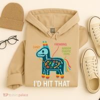 Id Hit That Pinata Cinco De Mayo Funny Ideas Women Hoodie thumb 4