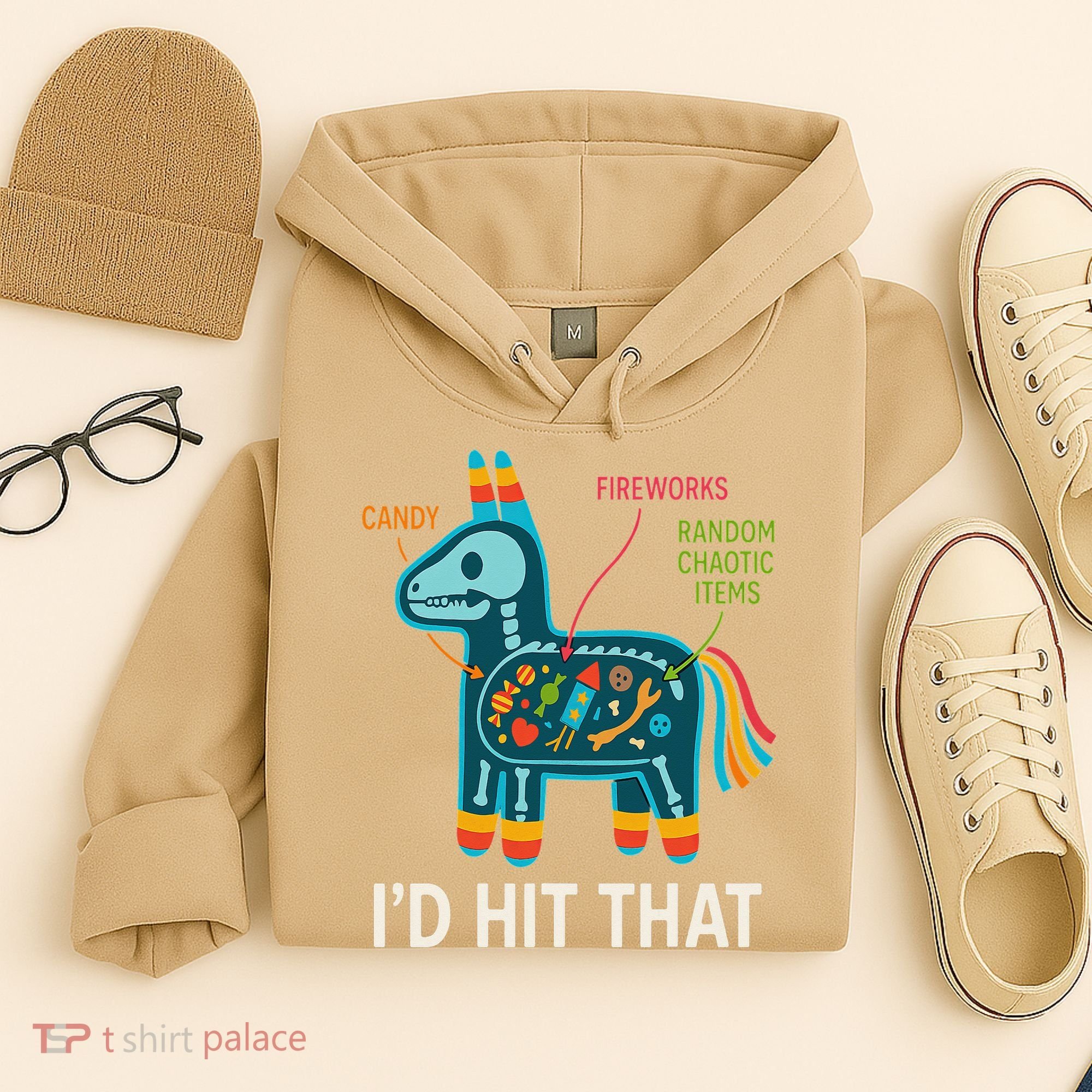 Id Hit That Pinata Cinco De Mayo Funny Ideas Women Hoodie