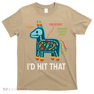 Id Hit That Pinata Cinco De Mayo Funny Ideas Women T-Shirt