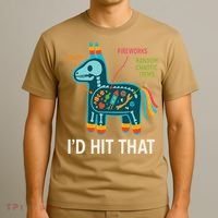Id Hit That Pinata Cinco De Mayo Funny Ideas Women T-Shirt thumb 3