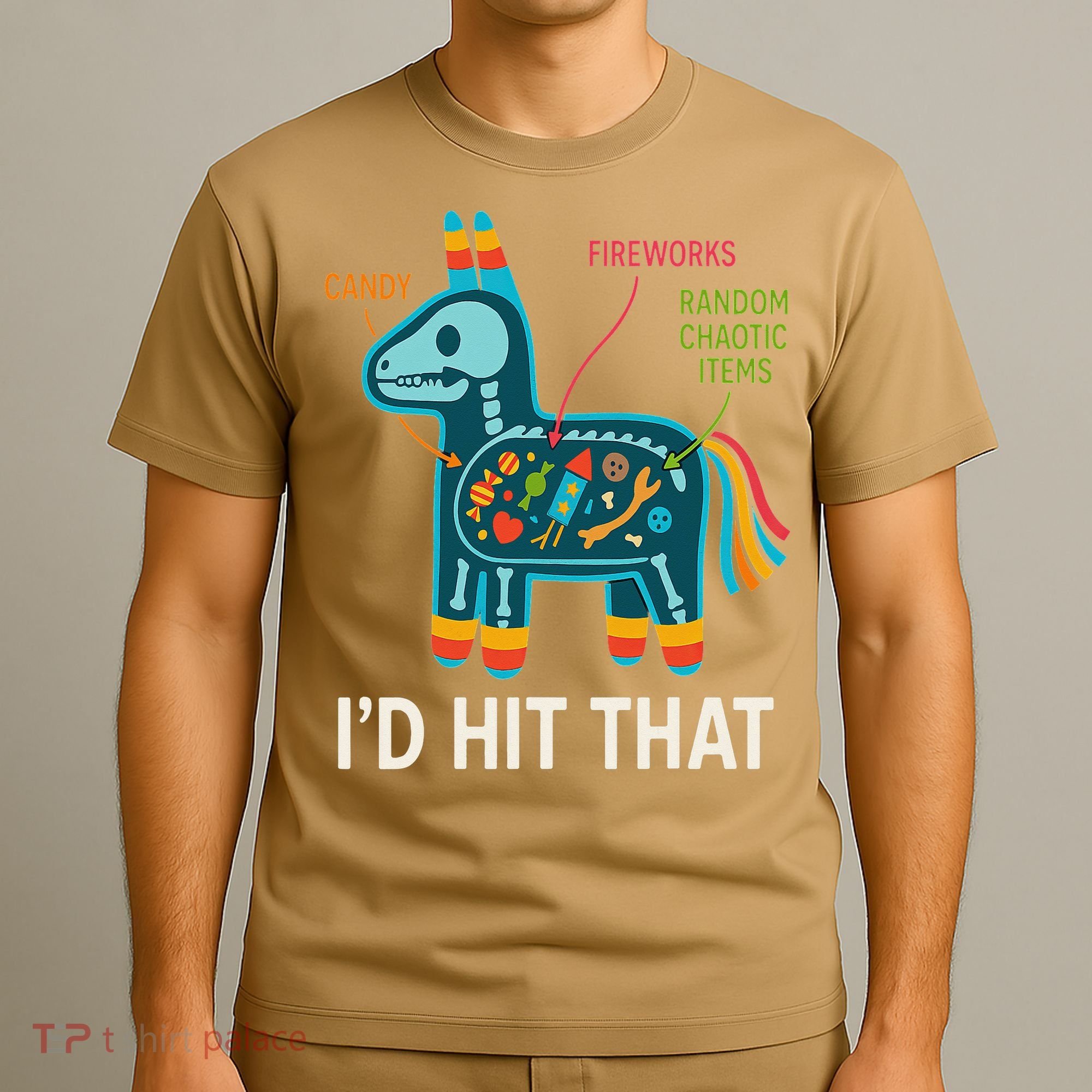 Id Hit That Pinata Cinco De Mayo Funny Ideas Women T-Shirt