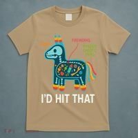 Id Hit That Pinata Cinco De Mayo Funny Ideas Women T-Shirt thumb 5