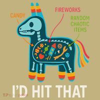 Id Hit That Pinata Cinco De Mayo Funny Ideas Women T-Shirt thumb 7