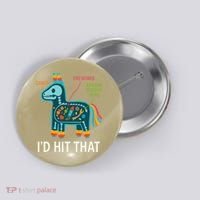 Id Hit That Pinata Cinco De Mayo Funny Ideas Women Button thumb 0