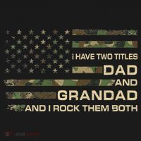 I Have Two Titles Dad And Grandad Father's Day Funny Grandad Polo thumb 3