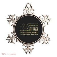 I Have Two Titles Dad And Grandad Father's Day Funny Grandad Ornament thumb 0