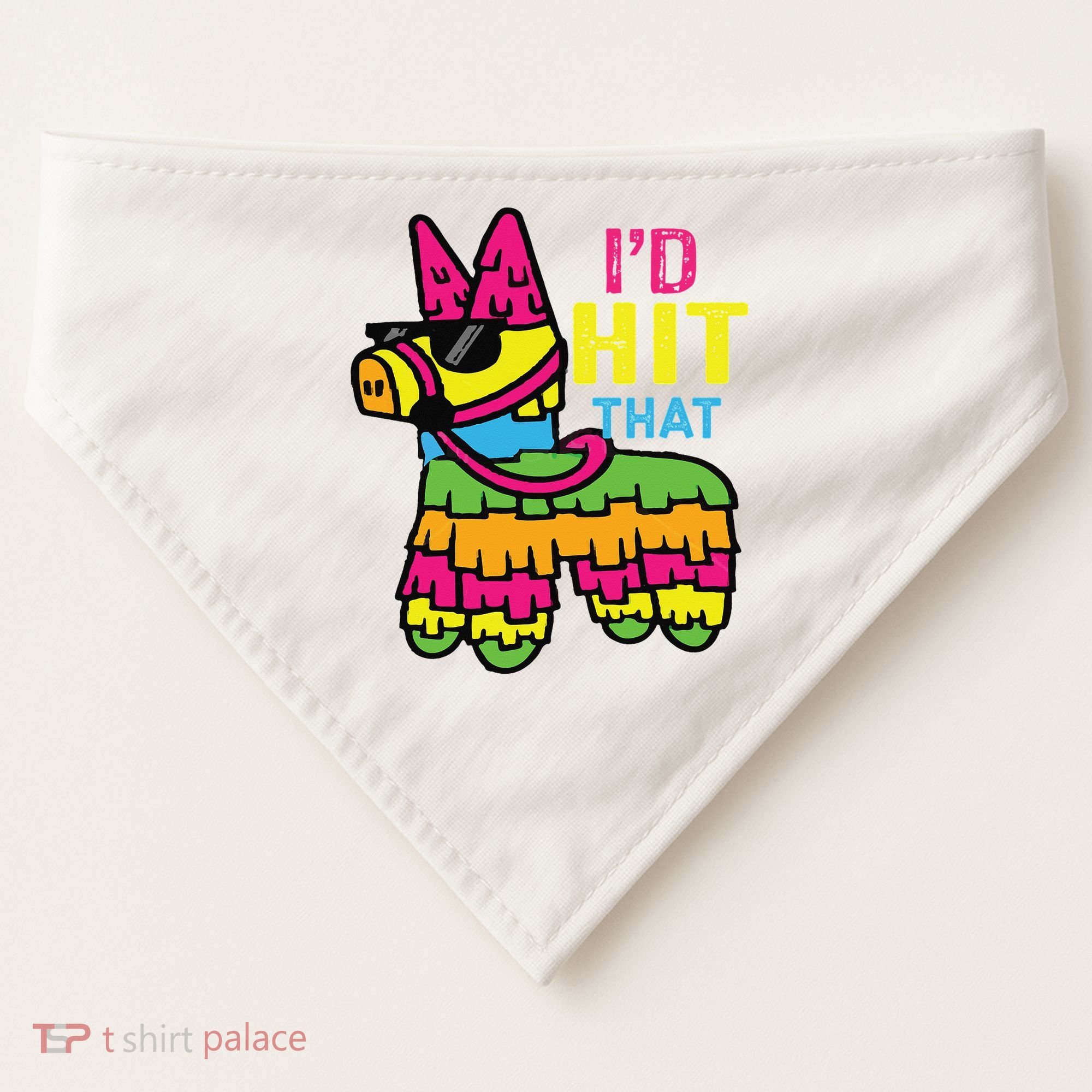 I'd Hit That Pinata Classic USA-Made Doggie Bandana