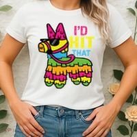 I'd Hit That Pinata Classic Women's T-Shirt thumb 2