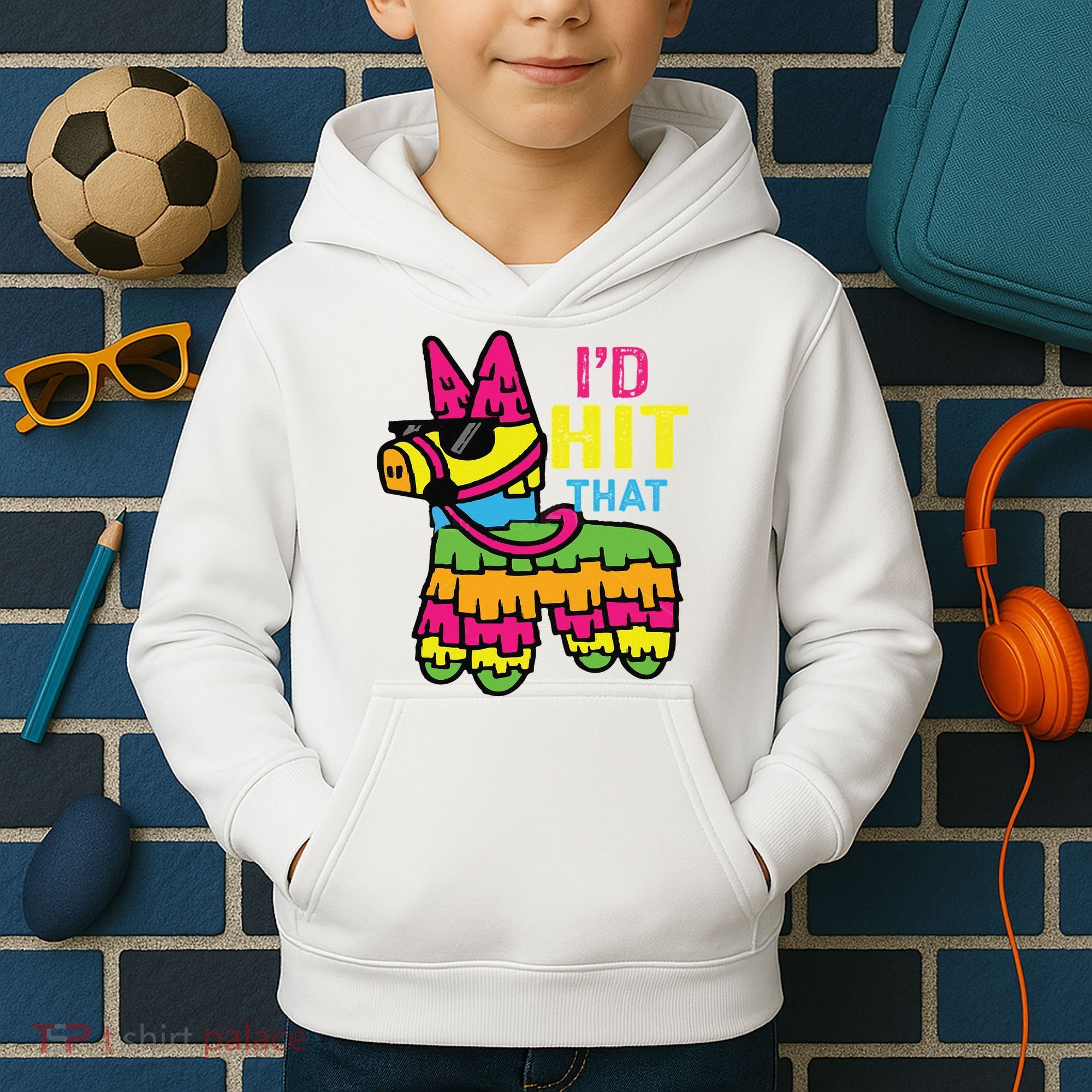I'd Hit That Pinata Classic Kids Hoodie