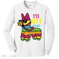 I'd Hit That Pinata Classic Kids Long Sleeve Shirt thumb 0