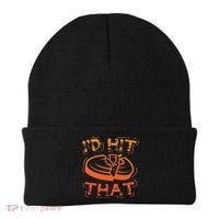 I'd Hit That Clay Shooting Trap Shooter Funny Gift Beanie thumb 0