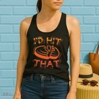 I'd Hit That Clay Shooting Trap Shooter Funny Gift Women's Tank Top thumb 2